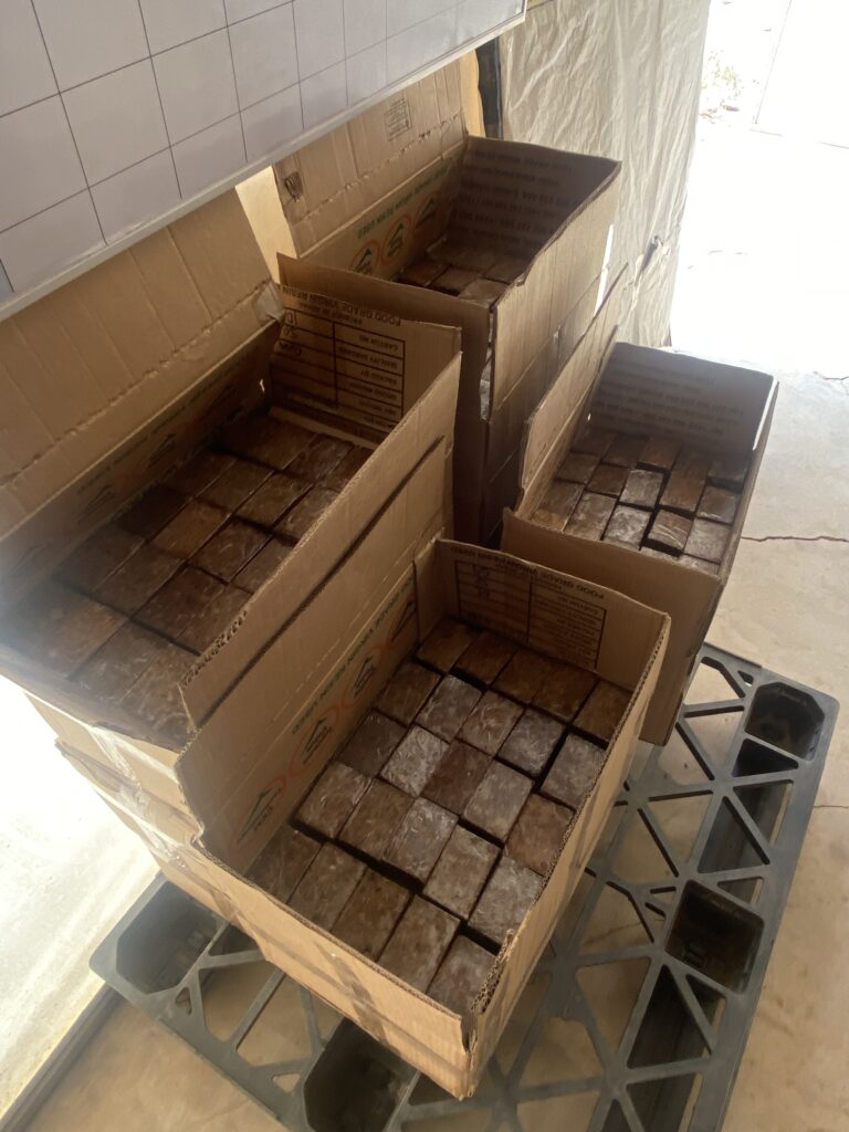African Black Soap in bulk, ethically sourced from Ghana, ideal for skincare brands and retailers.