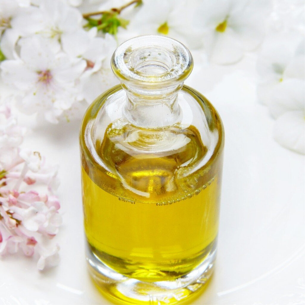 Pure cold-pressed Baobab Oil, rich in omega fatty acids and vitamins, for deep hydration and skin nourishment.